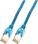 EFB Elektronik RJ45 komutacinis kabelis Cat.5e F/UTP LSZH Draka UC300 TM11, mėlynas, 50 m