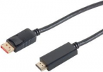 shiverpeaks BASIC-S DisplayPort - HDMI 1.4 Kabel, 10,0 m DisplayPort Stecker - HDMI A Stecker (20P19C), bis 4K2K - 1 St&uuml;ck (BS10-71075)