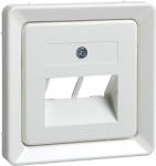 Schneider Electric GmbH 503664 Wandplatte/Schalterabdeckung Wei&szlig; (503664)