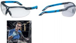 uvex B&uuml;gelbrille i-5, Scheibent&ouml;nung: klar Schutzbrille, B&uuml;gelfarbe: anthrazit/blau, Material: PC, - 1 St&uuml;ck (9183265)