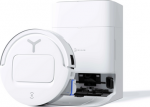 ECOVACS DEX68-13EC Saug-und Wischroboter Wei&szlig; App gesteuert, Beutellos, mit Wischfunktion (DEX68-13EC)