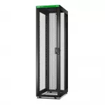 APC Easy Rack ER6800 stovas, 48U, juodas, su stogu, ratukais, kojelėmis, 4 kron&scaron;teinais ir dugnu, be &scaron;oninių plok&scaron;čių, 2258x600x1000 mm