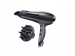 Remington | Hair Dryer | Pro-Air Turbo D5220 | 2400 W | Number of temperature settings 3 | Ionic function | Diffuser nozzle | Black
