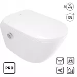 DEANTE CSID6ZPW Smart Wall-Hung Toilet with Bidet Function - Pro