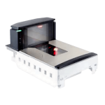 Datalogic Magellan 9550i, Flip-Up, 2D, poweredUSB, Multi-IF Einbauscanner, 2D, Imager, mittlere Platte, Regalmontage, Anschlu&szlig;: powered-USB, Multi Interface (RS232, USB), inkl.: Netzteil, separat bestellen: Netzkabel (957022201-00361)