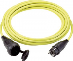 LappKabel Strom Verl&auml;ngerungskabel [ Schutzkontakt-Gummi-Stecker - Schutzkontakt-Gummi-Kupplung] 16 A Gelb 5.00 m 7322 (73222337)