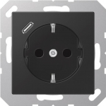 Jung SCHUKO Steckdose mit USB Typ C A1520-18CSWM (A1520-18CSWM)