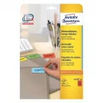 Lipni etiketė Avery L4790-20 apvalinti stačiakampiai nuimami