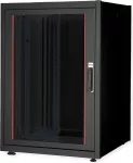 Roline 26.21.0202 19 colių tinklo spinta (P x A x G) 800 x 1125 x 800 mm, juoda