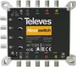 Multiswitch 12,70 cm (5) 4 i&scaron;ėjimų NEVO recpower kask. MS54C