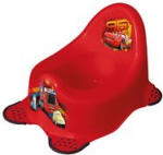 keeeper kids Babytopf adam cars, rot Farbe: cherry red mit Aufdruck, mit gummierten F&uuml;&szlig;en, - 1 St&uuml;ck (1867040117100)