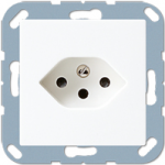 JUNG A 1520-13 BF SEV WW. Produktfarbe: Wei&szlig;, Material: Thermoplast. Eingangsspannung: 250 V, Stromst&auml;rke (maximal): 10 A (A1520-13BFSEVWW)