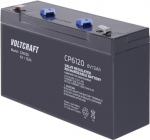 VOLTCRAFT CE6V/12Ah VC-12713950 Bleiakku 6 V 12 Ah Blei-Vlies (AGM) (B x H x T) 151 x 100 x 50 mm Flachstecker 6.35 mm Wartungsfrei (VC-12713950)