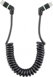 Renkforce USB-Ladekabel USB 2.0 USB-C Schwarz&deg; drehbar (RF-6713692)