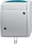 BUSCH JAEGER 2CKA001383A0141 - Zugkettenschalter - Silber - IP44 - RoHS CE - 250 V - 74 mm