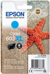 Epson 603XL - 4 ml - XL - Cyan - original - Blister mit RF- / akustischem Alarmsignal - Tintenpatrone - f&uuml;r Expression Home XP-2150, 2155, 3150, 3155, 4150, 4155, WorkForce WF-2820, 2840, 2845, 2870 (C13T03A24020)