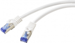 Renkforce RF-5771522 Netzwerkkabel Wei&szlig; 1 m Cat6a S/FTP (S-STP) (RF-5771522)