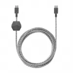 Native Union Anchor USB-C&ndash;USB-C laidas, 240 W, 3 m, Zebra
