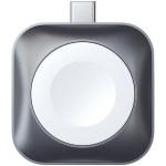 Satechi ST-TCMCAWM Intelligentes tragbares Accessoire Ladestation Schwarz - Silber - Wei&szlig; Aluminium (ST-TCMCAWM)