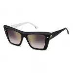 CARRERA moteri&scaron;ki akiniai nuo saulės CARREA3046S8, acetatinis rėmelis, pilki lę&scaron;iai, 54 mm