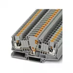 Phoenix Contact PTME 6 Messwandler-Trennklemme Push-in atjungimo gnybtų blokas, 1000 V, 41 A, 6 mm&sup2;, pilkas