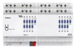 THEBEN THE DM 8-2 T KNX universalus 8 kanalų reguliatorius, 250 W/VA kanalui, DIN bėgeliui
