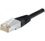 Exertis Connect Cat 6 F/UTP tinklo jungiamasis kabelis, 7 m, juodas