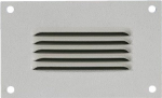 Rittal integrated louvres - Halterungs-Bel&uuml;ftungsplatte - RAL 7035 (Packung mit 4)