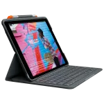 Klaviatūra Logitech Slim Folio iPad (7, 8 ir 9 kartai)
