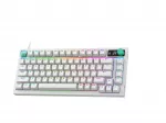 Klaviatūra Logitech G316 X 75, 920-014315, baltos spalvos, FR