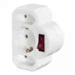 Hama 00223217 adapteris ki&scaron;tukinis baltas