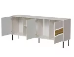 Cama INSERTO 3D1W komoda 190x40x80 ka&scaron;myro + LED