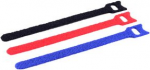 shiverpeaks BASIC-S Klett-Kabelbinder, 200 x 11 mm, farbig mit Durchf&uuml;hrung, aus Kunststoff, schnell und einfach anzu - 1 St&uuml;ck (BS18-10002)