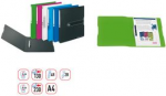 herlitz Ringbuch easy orga to go, A4, 2-Ring, blau transp. D-Combi-Mechanik, R&uuml;ckenbreite: 38 mm, F&uuml;llh&ouml;he: 25 mm (11205762)