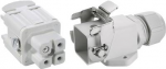 LappKabel Steckverbinder-Set EPIC&reg;KIT H-A 3 75009609 3 + PE Schrauben 1 Set (75009609)