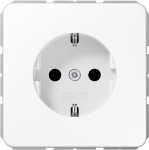 JUNG CD 1520 BF WW. Buchsen-Typ: CEE 7/3. Produktfarbe: Wei&szlig;. Ausgangsspannung: 250 V, Ausgangsstrom: 16 A (CD1520BFWW)