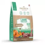 Sausas &scaron;unų ėdalas POKUSA Premium Selection Puppy ėriena su antis 12 kg, 30% baltymų, 16% riebalų, jaunikliams