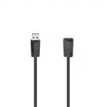 Hama 00200628 USB laidas 1,5 m USB A juodas