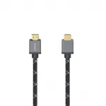 HDMI kabelis Hama 00205067 5 m HDMI A tipas (Standartinis) Juoda, Pilka