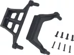 Reely RE-5690556 kėbulo tvirtinimo rinkinys 1:10 RC automobiliams (4 laikikliai, 8 spaustukai, juodi)
