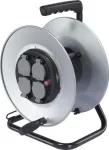 Sygonix SY-6746422 Tu&scaron;čias kabelio būgnas 50m Juodas/Mėlynas