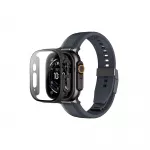 AMAZINGTHING Radix visi&scaron;kos apsaugos dėklas su grūdintu stiklu Apple Watch Ultra 3 49mm - juodas