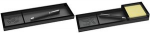 WEDO Stifteschale black office, 2 F&auml;cher, schwarz aus Acryl, 2 F&auml;cher: 1 gro&szlig;es Stiftefach & 1 Sammelfach, - 1 St&uuml;ck (63 1601)