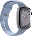 Puro Silikoninis Laikrodžio Dirželis Apple Watch 38/40/41mm &Scaron;viesiai Mėlynas