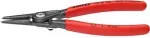 Knipex 49 31 A0 Segtuvų replės i&scaron;oriniams žiedams 3&ndash;10 mm, tiesus antgalis