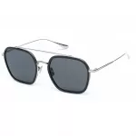 Belstaff Merrikiigris Vyri&scaron;ki Akiniai nuo Saulės &ndash; Pilkas Acetatinis Rėmas su Pilkais Polikarbonatiniais Lę&scaron;iais &ndash; 52/17/140 mm