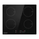 AMZCHEF CE-T-74IB4xyzf-CS 4-Zonų Indukcinė Kaitlentė 7400W Įmontuojama su Booster, Laikmačiu, Vaikų Užraktu