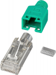 EFB Elektronik Hersteller RJ45 Stecker STP TM11 gruen 100 Stueck 3 Elemente Cat - Kabel-/Adapterset - Netzwerk
