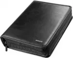 PARAT CLASSIC įrankių dėžė 5650040061, juoda dirbtinė oda su aliuminio rėmu, 2 įrankių lentos, 20 kg apkrova