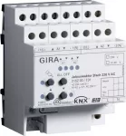 GIRA 215200 2 kanalų žaliuzių/roletų pavara 230 V AC KNX/EIB DIN bėgiui